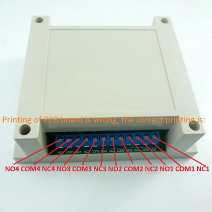 CE038 DC 5V 12V 24V 4CH Bluetooth-compatible Relay 2.4G RF Wireless Remote control Switch for Apple IOS Android Mobile