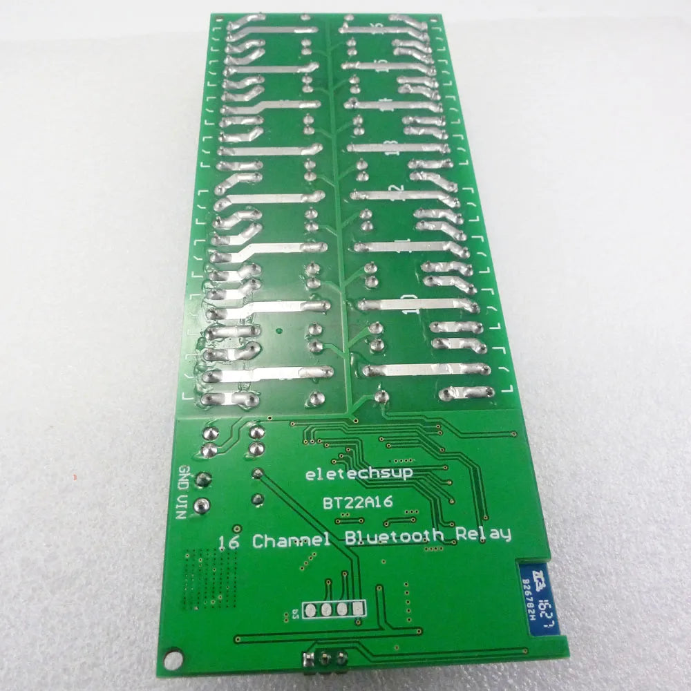 BT22A16 DC 12V 16 Ch Android Phone Bluetooth-compatible Control Relay Module 2.4G Wireless Controller for Smart Home LED Lighting system
