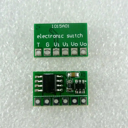 IO15B01 6A DC 3V 3.3V 3.7V 5V Electronic Switch Latch Bistable Self-locking Trigger Board for LED Motor Driver Solar Lithium battery