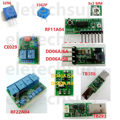 mini 2.0mm Slotted Flat-blade screwdriver for Adjustable potentiometer 3296 3362 3386 3266 3006 EVM3ESX50B DD06AJSA TB398