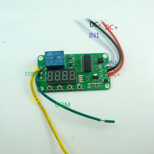 CE030 DC 12V Delay Relay Cycle Timer switch Module for Smart Home LED Solar Charger Motor camera PTZ Intelligent Lighting