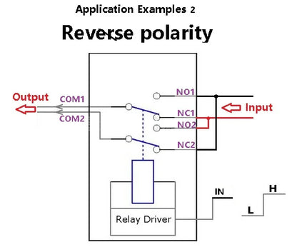 DR21A01 DR21B01 DR21C01 DR2101 DC 5V 12V DPDT Signal Relay Module Dual Channel selector switch Board for LED MCU Motor Toy car boat model aircraft
