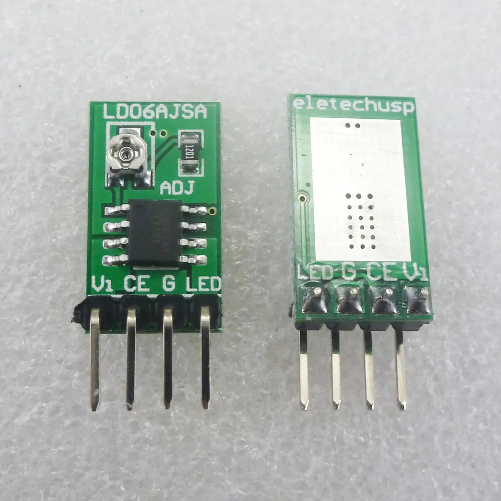 LD06AJSA 30-1500MA Adjustable Constant Current LED Driver DC 3.3V 3.7V 4.2V 5V PWM Control Board Buck Power module
