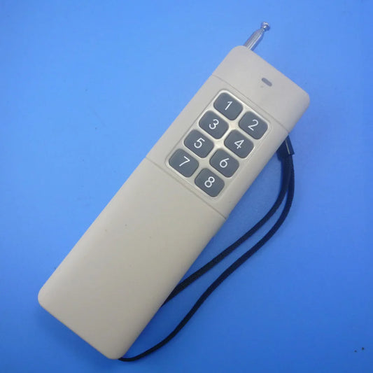 6 Buttons or 8 Buttons Large Power DC9V EV1527 Fixed code Remote 433.92MHz