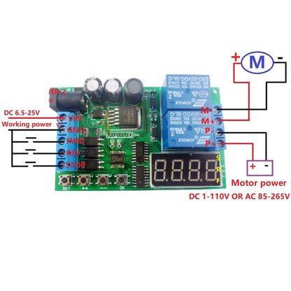 IO53A02 DC 5-24V Multifunction AC DC Motor Reversible controller Driver board for Toy PLC Car Garage Door