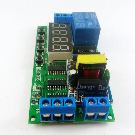 IO23B01 AC 110V 220V Multifunction Self-lock Relay PLC Cycle Timer Module Delay Time Switch