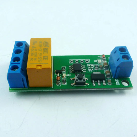 DC 5V 6V 9V 12V Motor Reversible Controller Time adjustable Delay Relay Switch 2A Drive current  5000s 0.1setp