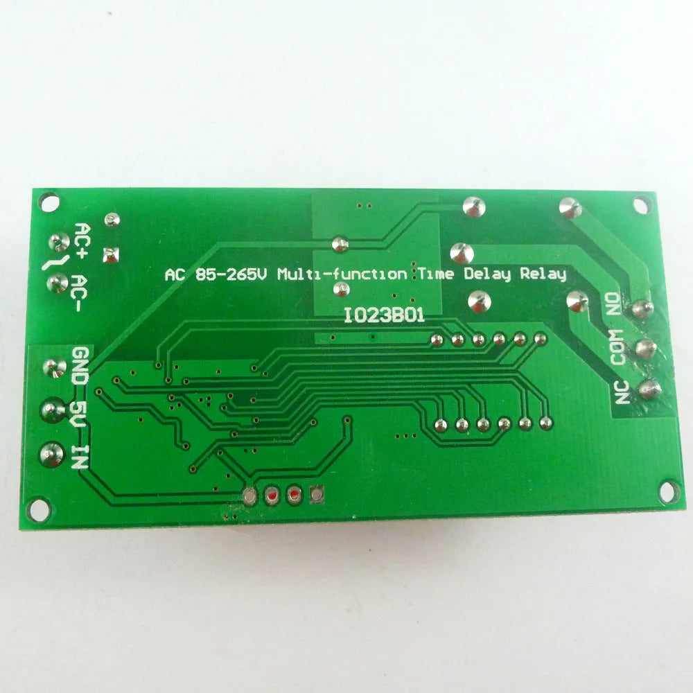 IO23B01 AC 110V 220V Multifunction Self-lock Relay PLC Cycle Timer Module Delay Time Switch