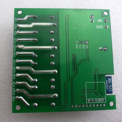 CE028 12V 4 Channel Bluetooth-compatible Relay Android Mobile Remote control Switch for Motor LED Light Lock NET
