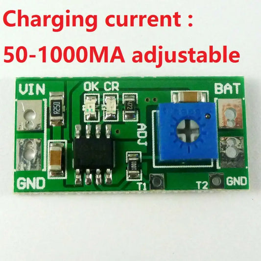 DD07CRTA 50-1000MA Adjustable 3.7V 4.2V Li-ion Rechargeable lithium Battery Charger Module replace TP4056