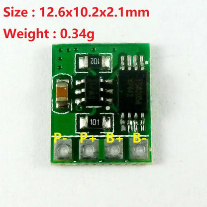 DD04CPMA  3.7V 4.2V 3A Li-ion Lithium Battery Charger Over Charge Discharge Overcurrent Protection Board for 18650 TP4056 DD05CVSA