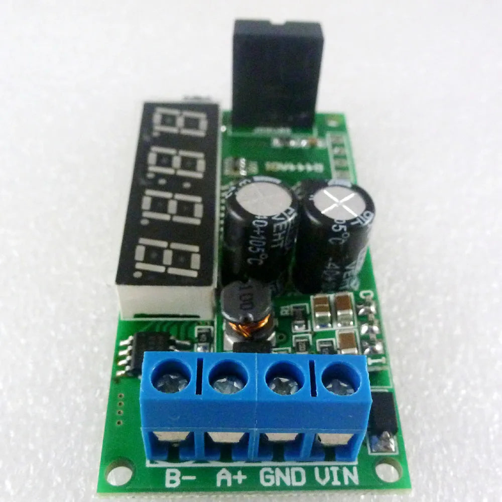 R444A01 DC 5V 12V 24V Digital display Modbus RTU RS485 Temperature humidity sensor Module AM2320 replace DHT11 DHT22 DS18B20 PT100