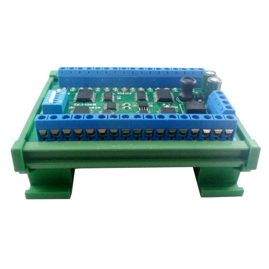 R4D1C32 DC 6.5-30V 32ch DIN35 C45 Rail Box RS485 Modbus RTU Controller 300MA Driver Module for PLC Relay Switch LED Motor