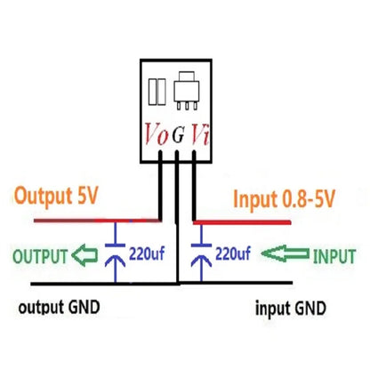 CE025 DC DC Boost Step UP Converter 1.5 3V 3.7V 4.5V to 5V Voltage Regulator Power supply Module for 18650 Li-ion battery
