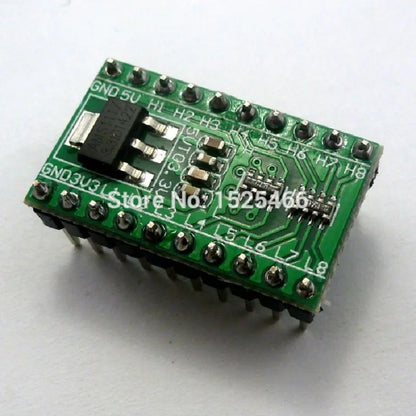 TB369 2 in 1 DC 5V to 3.3V Buck Setp-dowm AMS1117-3.3V LDO Voltage Regulator Module & Base Resistor TTL Logic Level Converter Board