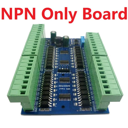 N4DIH32 N4DIM32 DC 12V 24V 32CH Optically Isolated Input PNP NPN Switch Digital Collector RS485 Modbus RTU Module