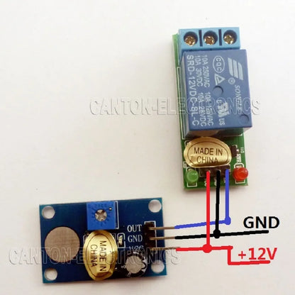 TB409 TB408  DC 12V Trigger Touch Sensor Key Adjustable Time Delay Relay Switch Kit for LED Motor Car