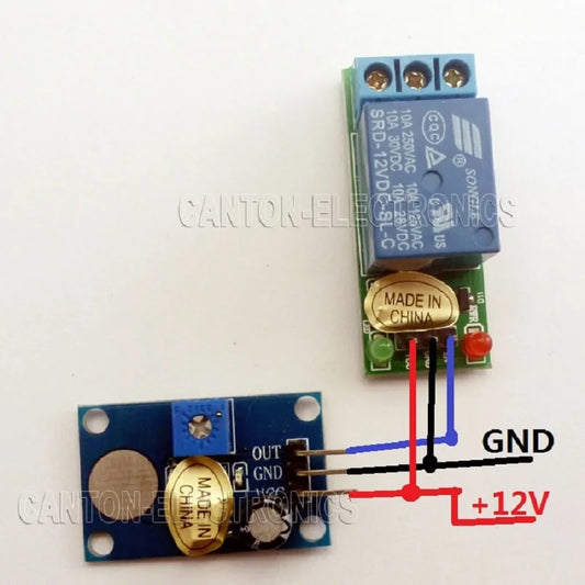 TB409 TB408  DC 12V Trigger Touch Sensor Key Adjustable Time Delay Relay Switch Kit for LED Motor Car