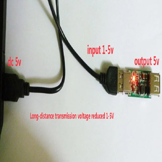 TB155 Voltage Long Distance Transfer USB DC 5V Converter Step Up Boost Module Solar
