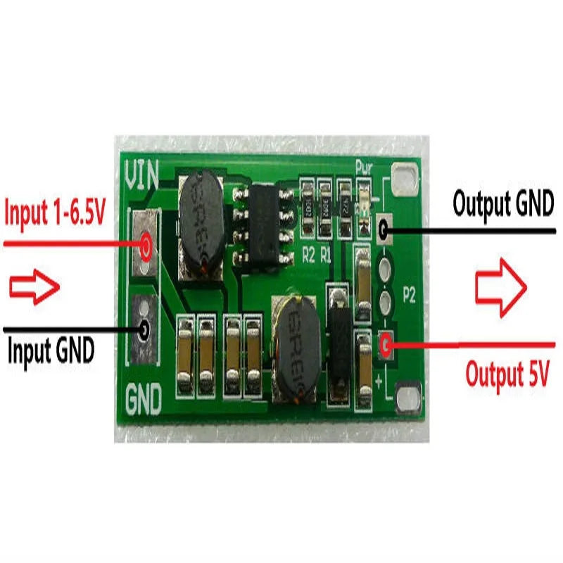 DD1205UA 1.5V 3V 3.3V 3.7V 6V to 5V DC DC buck-boost converter step up down Voltage regulator Module
