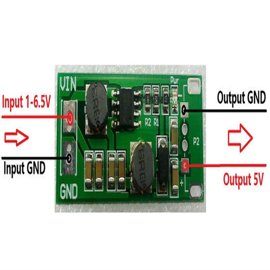 DD1205UA 1.5V 3V 3.3V 3.7V 6V to 5V DC DC buck-boost converter step up down Voltage regulator Module