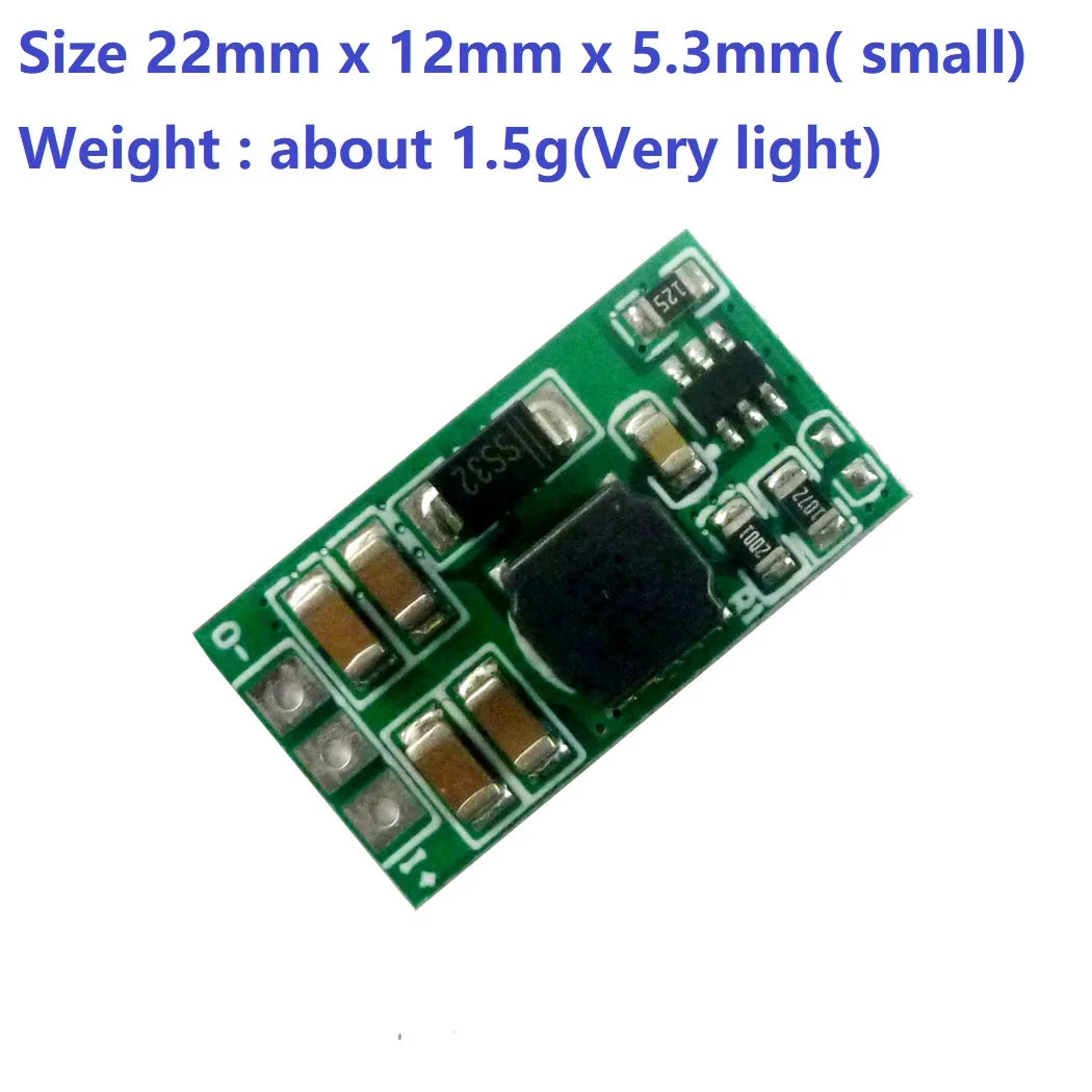 DDUB12NA mini 3W 5V 6V 9V 12V 15V 24V to -5V -10V -12V-15V  Positive to Negative Voltage DC DC Boost-Buck Converter Board for ADC LCD OP
