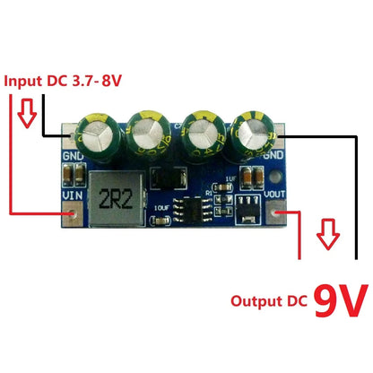 DD0424TA 5A high-power DC DC Converter Step-Up Module DC 3.7V 4.2V 7.5V 8V 9V 10V 14.8V to 5V 6V 9V 12V 15V 19.5V Voltage Boost Board