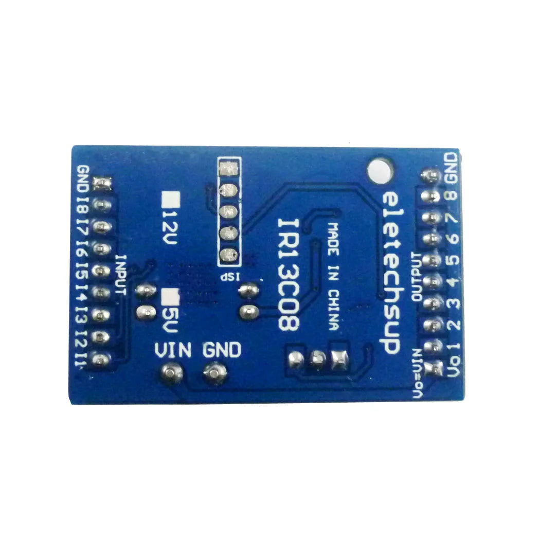 IR13C08 8CH DC 5V 12V Multi-function IR infrared remote control module Delay Self-locking VS1838 Receiver decoder for Relay Switch Board