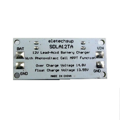 SDLA12TA MPPT Solar Panel Controller Charging Module for 12V 1-1000AH Lead Acid Battery UPS Storage battery car