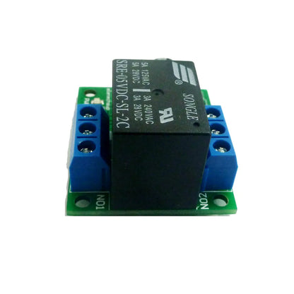 DR25E01 DC 5-24V 3-5A Flip-Flop Latch DPDT Relay Module Bistable Self-locking Double Switch Board for Arduiuo  MEGA AVR LED