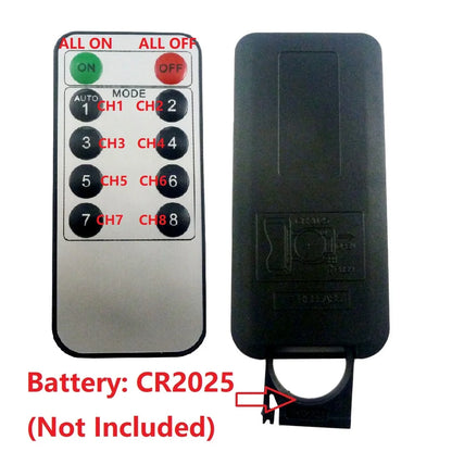 IR13C08 8CH DC 5V 12V Multi-function IR infrared remote control module Delay Self-locking VS1838 Receiver decoder for Relay Switch Board