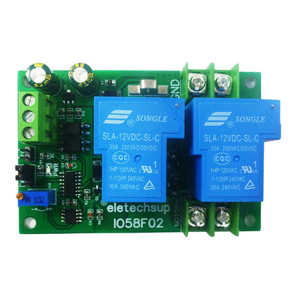 IO57E02 IO58F02 DC 12V 24V Brushed Motor Forward Reverse Controller Overload Overcurrent Short Circuit Overheat Protector Module