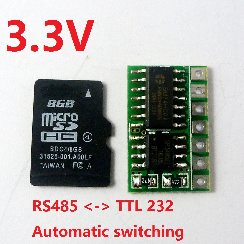 R411A01 mini Automatic control RS232(TTL) to RS485 Converter SP485 replace MAX485 for LED PTZ Modbus RTU