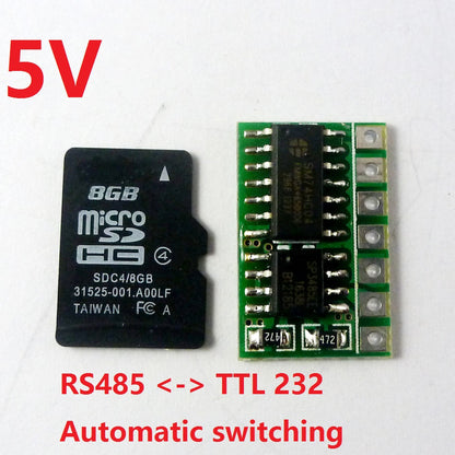 R411A01 mini Automatic control RS232(TTL) to RS485 Converter SP485 replace MAX485 for LED PTZ Modbus RTU