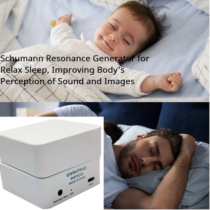 SMFDC02 7.83Hz Schumann Wave Generator - Ultra Low Frequency Pulse Generator for Precise Sleep Enhancement