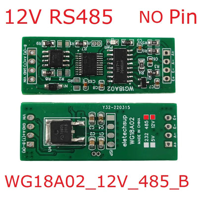 WG18A02 DC 5V 12V RS485 UART Modbus RTU HX711 Pressure Weight Sensor Electronic Scale Module for PLC Configuration Software