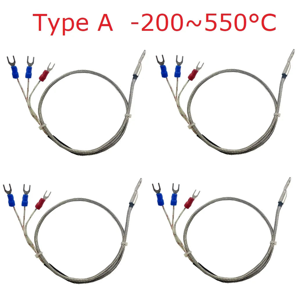 AMPTI04 4CH -40~300 Celsius PT100 RTD Temperature Sensor Collector Module RS485 Analog Read Modbus RTU PLC Expanding Board