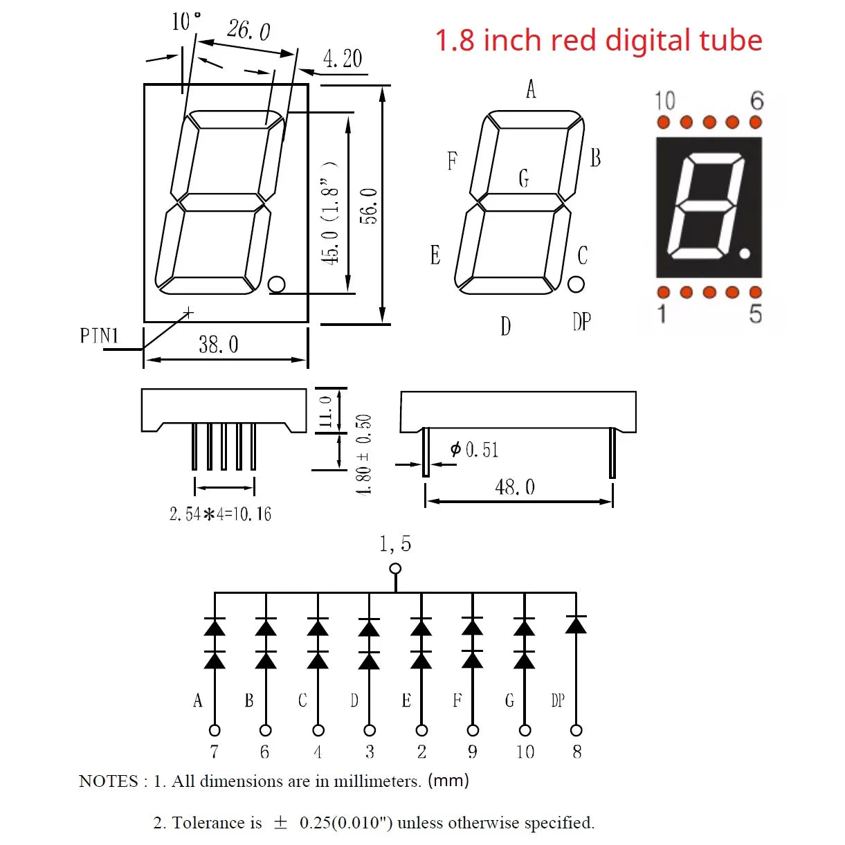 DM18A01 DM18B02 DM18C04 1-4 Bit DC 12V 24V 1.8 inch DIN shell RS485 Modbus RTU Digital Tube LED Board PLC IO Expanding Board