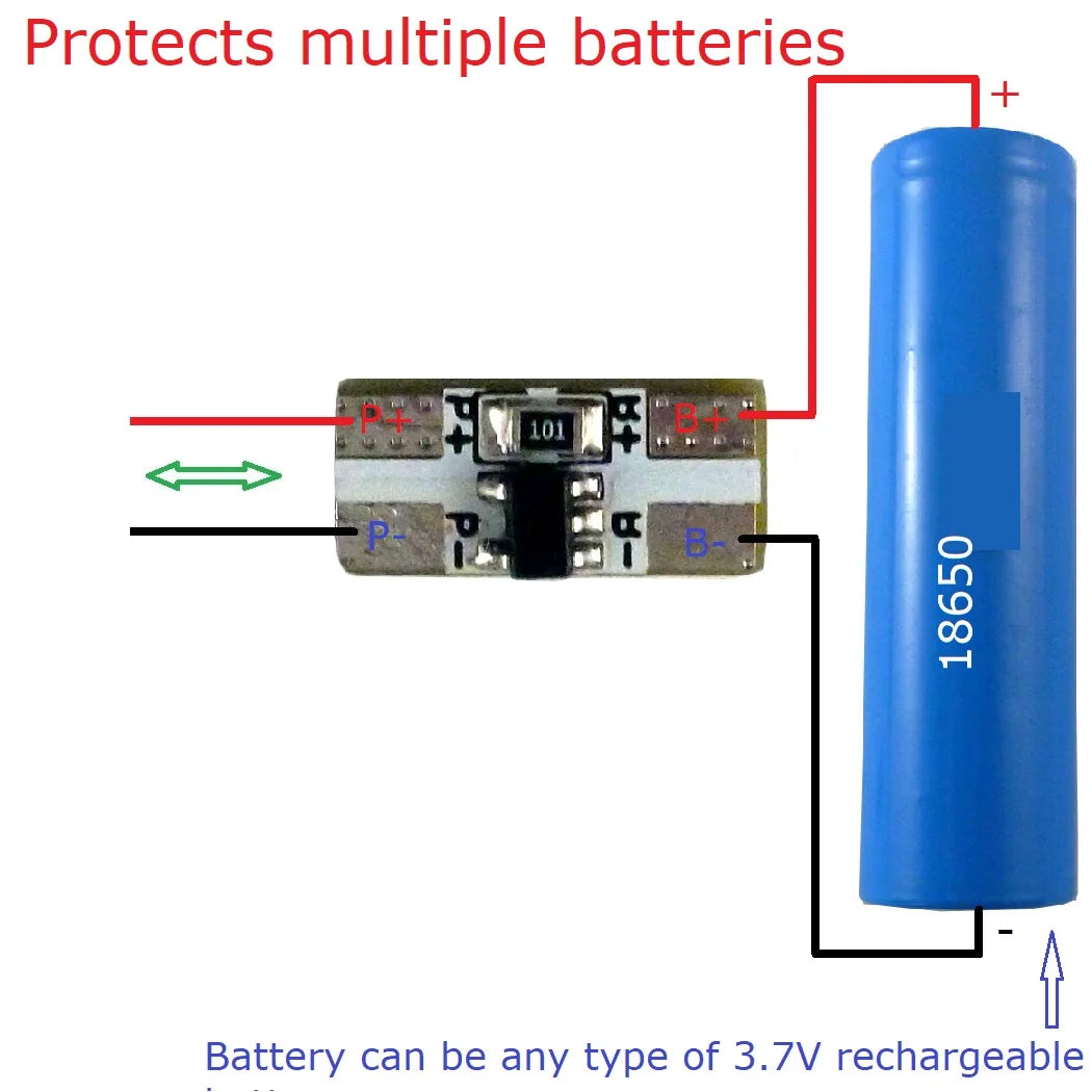 ND03CPMB mini 3.7V 4.2V 3.5A 1-Cell Li-ion Lithium Li-Polymer Battery Charger Over Charge Discharge Overcurrent Protection Board Module