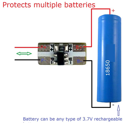 ND03CPMB mini 3.7V 4.2V 3.5A 1-Cell Li-ion Lithium Li-Polymer Battery Charger Over Charge Discharge Overcurrent Protection Board Module