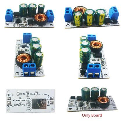 ND9024TA 2.5A DC 10-90V to 5V 12V 24V DC-DC Converter High-Voltage Buck Regulator Module for Lion Lipo LiFePO4 Lead-acid Solar battery