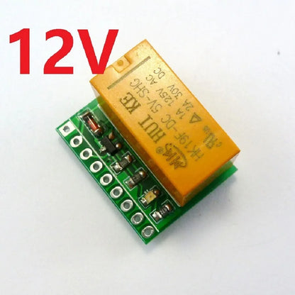 DR21A01 DR21B01 DR21C01 DR2101 DC 5V 12V DPDT Signal Relay Module Dual Channel selector switch Board for LED MCU Motor Toy car boat model aircraft