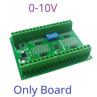 N4DVA16 Modbus 16CH Differential Voltage Collector 0-5V 0-10V RS485 Analog Input Module for LI-ON LI-PO NIMH Lifepo4 Battery Measurement