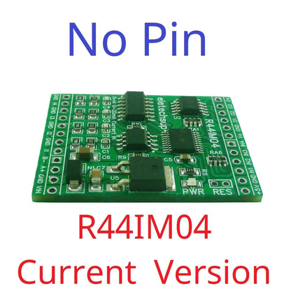 R44VL04 12CH 12V 24V RS485 Analog Digital IO Module 4AI-4DI-4DO PLC Remote I/O Board Modbus RTU 01/02/03/04/05/06/15/16 Function Code