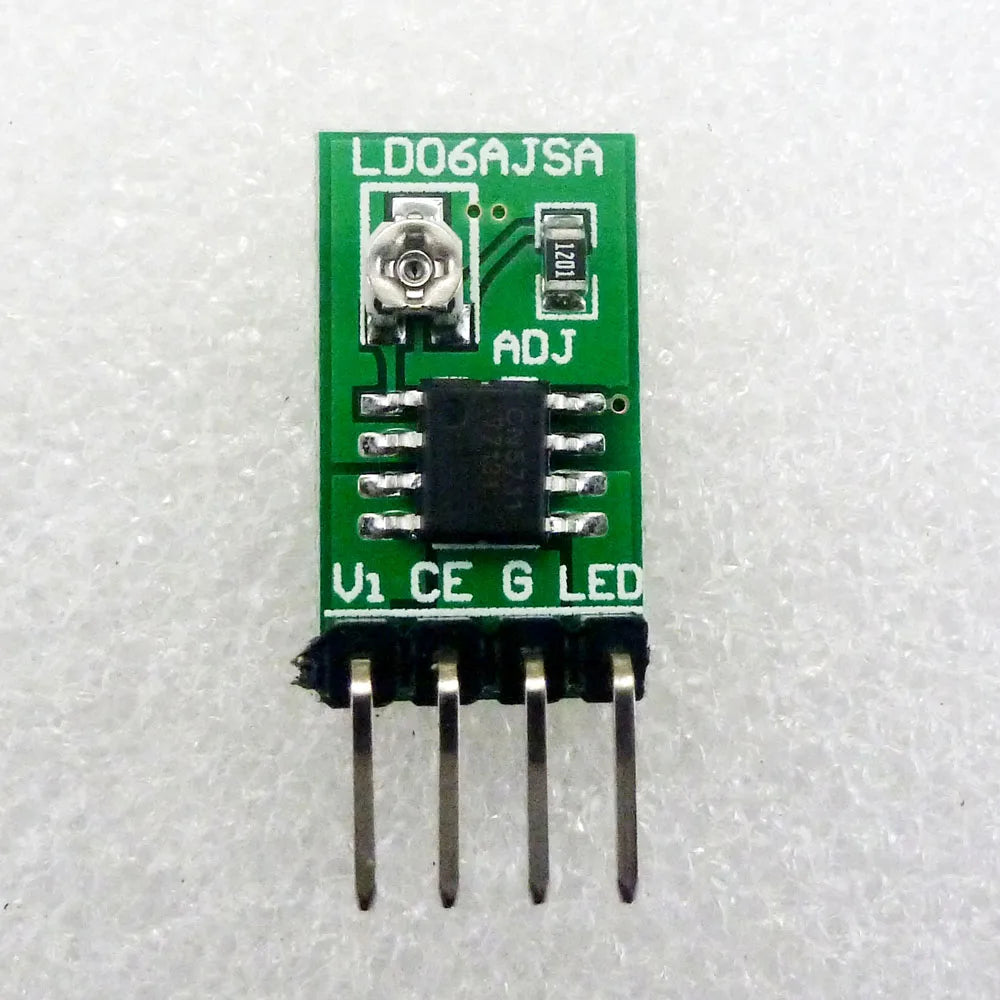LD06AJSA 30-1500MA Adjustable Constant Current LED Driver DC 3.3V 3.7V 4.2V 5V PWM Control Board Buck Power module