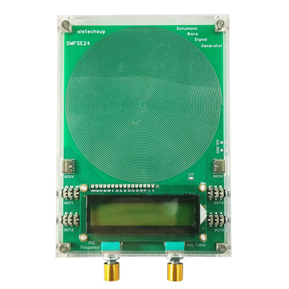 SMFSE24 4CH 10 Frequency Sequential Output Timed Sequential Intermittent Mode 0.01-100KHZ Pulse Schumann Resonances Generator