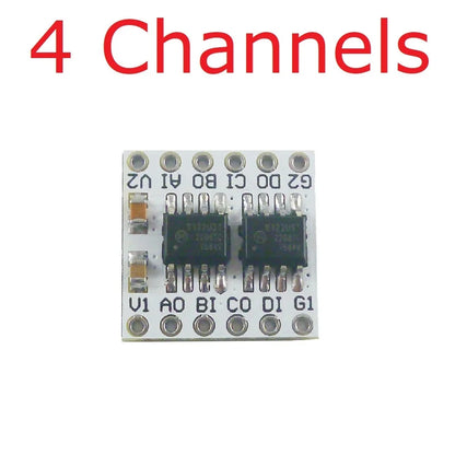 OPDIA02 OPDIB04 OPDIC08 DC 3.3V 5V 2/4/8Ch 3000Vrms 150Kbps Digital Isolators TTL LvTTL Level Converter Module