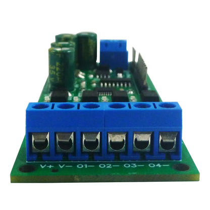 R4M9B12 DC 6-24V 4CH RS485 TTL232 Multifunction MOS Transistor Solid State Relay Module Modbus RTU AT Command for PLC Motor PTZ LED
