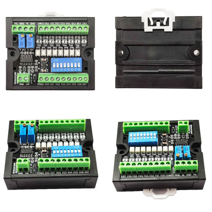 PLADA08 MCU PLC Simulation Debug Board 0-10V 4-20MA Output ADC DAC Tester NPN PNP DI-DO Module for Arduino ESP32 Raspberry pi Micro:bit