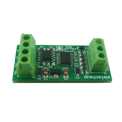 R4IVB02 2ch Highly Integrated (12Bit ADC/Operational Amplifier/Voltage Reference) 4-20MA 0-5V 10V RS485 Modbus Collector Module